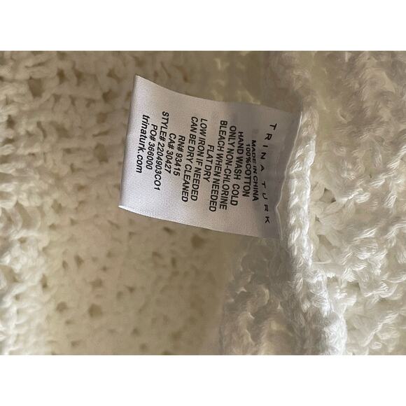 Trina Turk Crochet Long Cardigan‎ - Picture 7 of 7